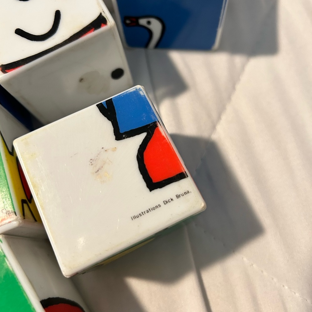 Colorful Dick Bruna Illustration Blocks